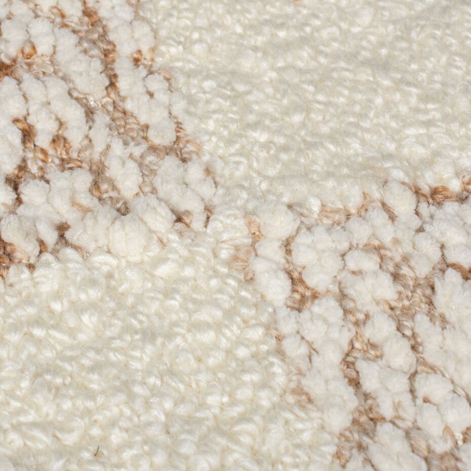 Retro vloerkleed - Eric Beige Retro vloerkleed - Eric Beige