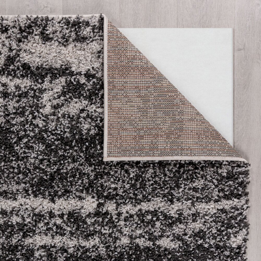 Hoogpolig vloerkleed – Dune Ombre Grijs Hoogpolig vloerkleed – Dune Ombre Grijs