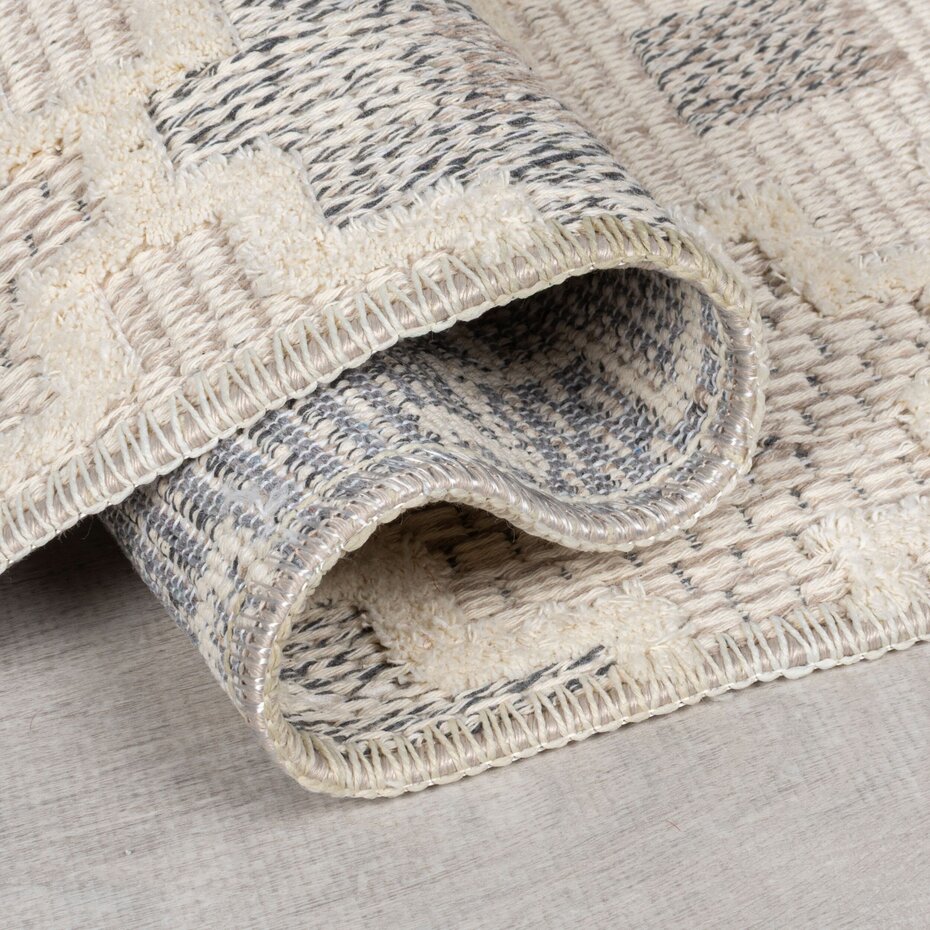 Wasbaar vloerkleed - Graysen Grijs