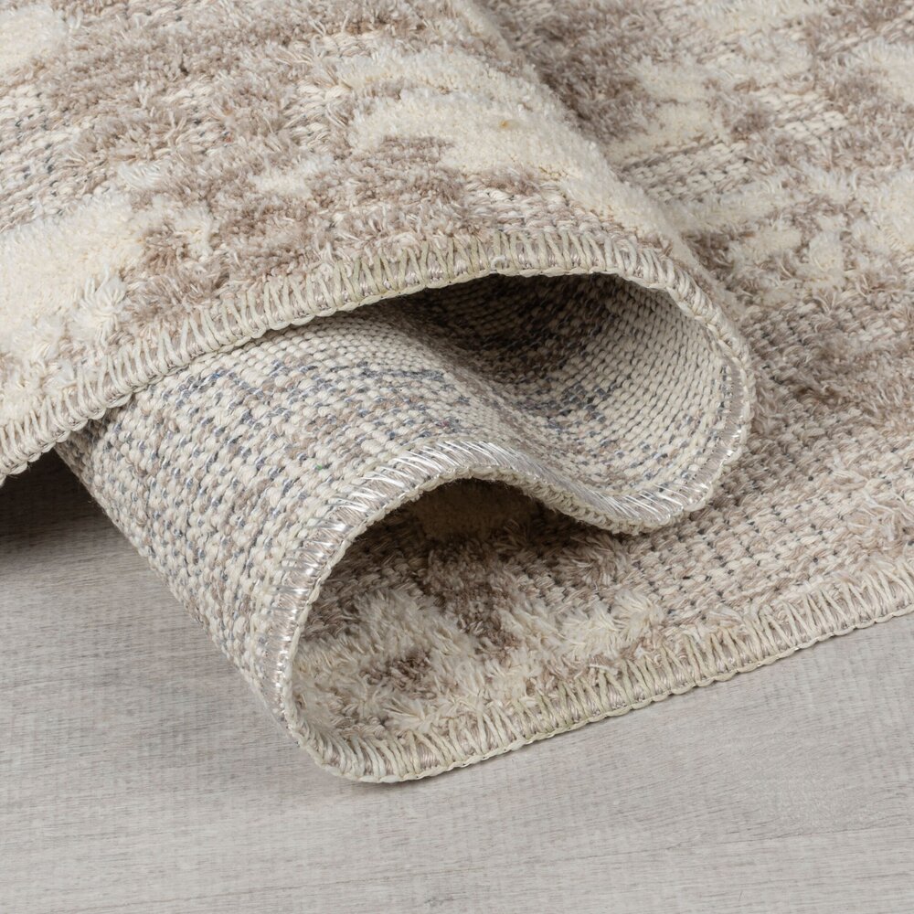 Wasbaar vloerkleed – Connely Beige