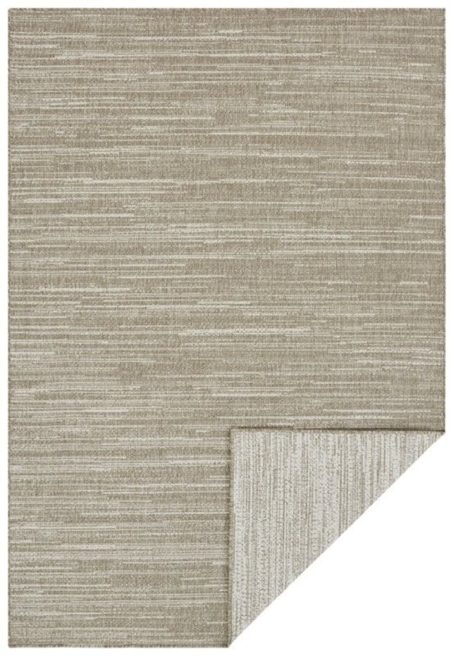 Elle Decoration - Binnen & Buitenkleed - Omkeerbaar - Gemini - Gemeleerd - Beige - 240 X 340 CM