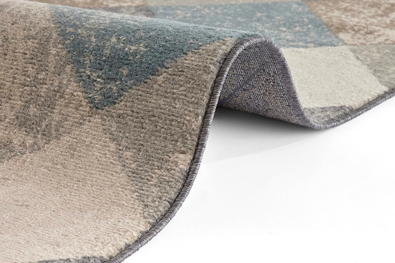 Modern vloerkleed - Bakke Crème/Multi - 80 X 120 CM Modern vloerkleed - Bakke Crème/Multi - 80 X 120 CM