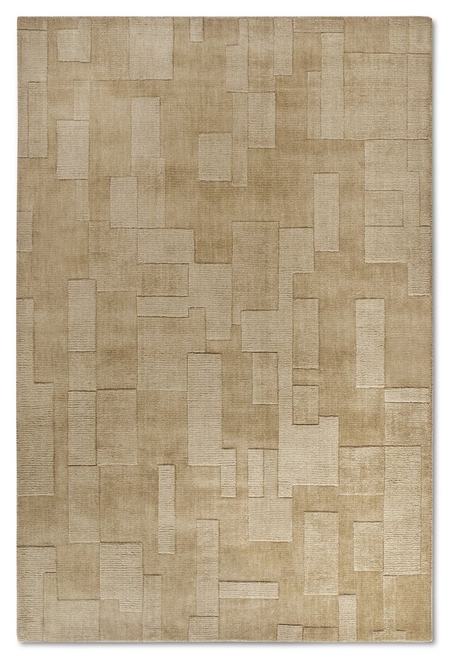 Wollen vloerkleed - Wilhelmine Beige - 120x170 cm
