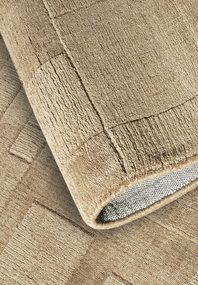 Wollen vloerkleed - Wilhelmine Beige - 120x170 cm