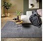 Japandi vloerkleed - Panglao Antraciet - 120x170 cm