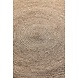 Jute vloerkleed - Rangpur Rond Taupe - 140cm rond Ø Jute vloerkleed - Rangpur Rond Taupe - 140cm rond Ø