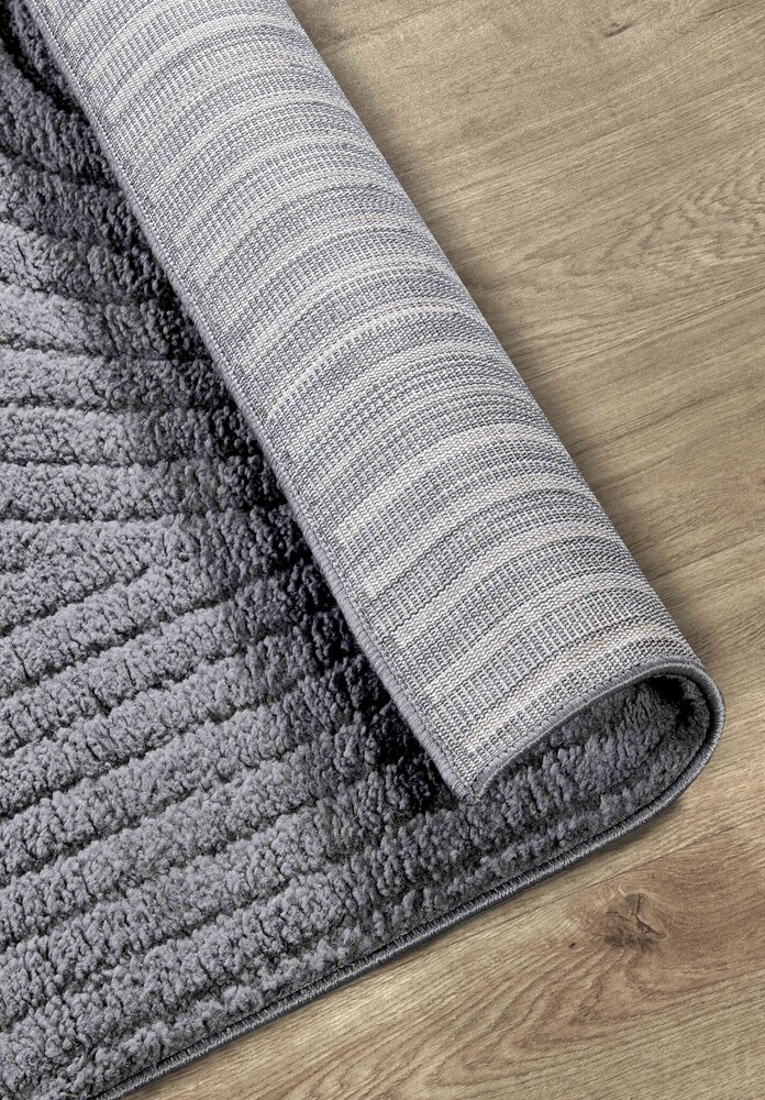 Japandi vloerkleed - Panglao Antraciet - 120x170 cm