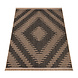 Jute buitenkleed - Colinna Antraciet/Beige - 200x280 cm Jute buitenkleed - Colinna Antraciet/Beige - 200x280 cm
