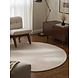 Wollen Japandi vloerkleed - Eleni Rond Crème - Ø 200cm rond Wollen Japandi vloerkleed - Eleni Rond Crème - Ø 200cm rond