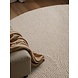 Wollen Japandi vloerkleed - Eleni Rond Crème - Ø 200cm rond Wollen Japandi vloerkleed - Eleni Rond Crème - Ø 200cm rond