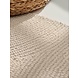Wollen Japandi vloerkleed - Eleni Rond Crème - Ø 200cm rond Wollen Japandi vloerkleed - Eleni Rond Crème - Ø 200cm rond