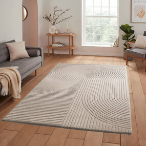 Modern vloerkleed - Eliora Japandi Beige
