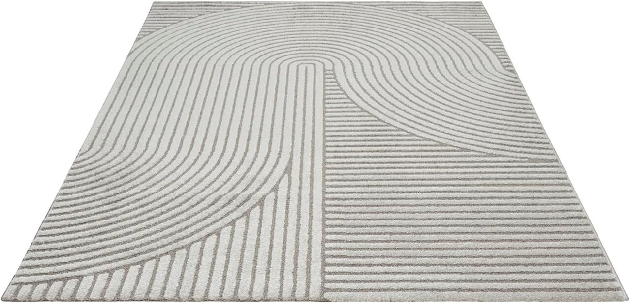 Modern vloerkleed - Eliora Japandi Grijs Modern vloerkleed - Eliora Japandi Grijs