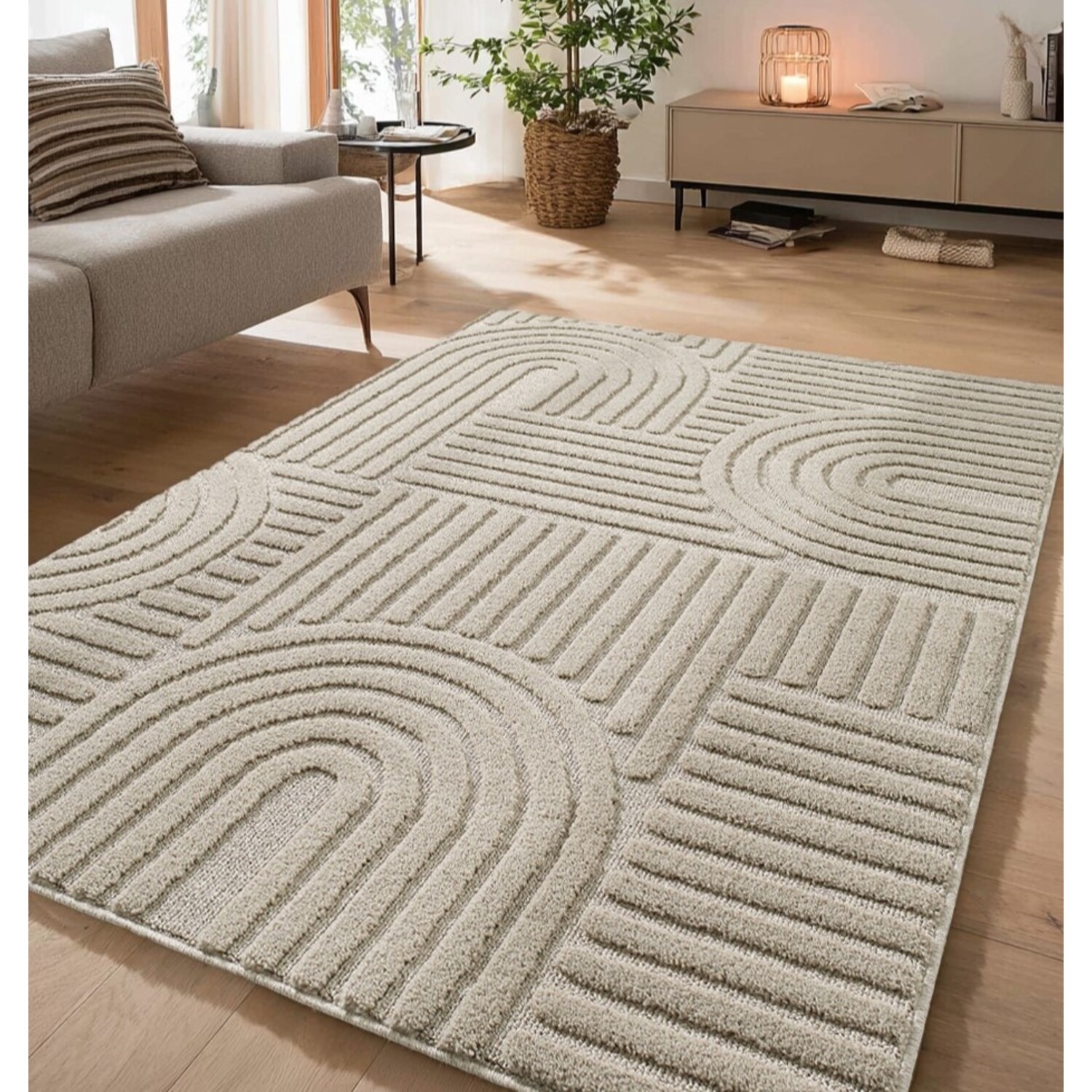 Berber vloerkleed Maroc 64 licht grijs