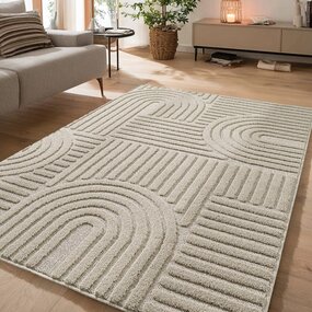 Japandi vloerkleed - Arte Beige