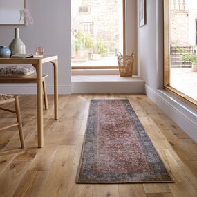 Wasbaar vintage loper – Cyra Rood
