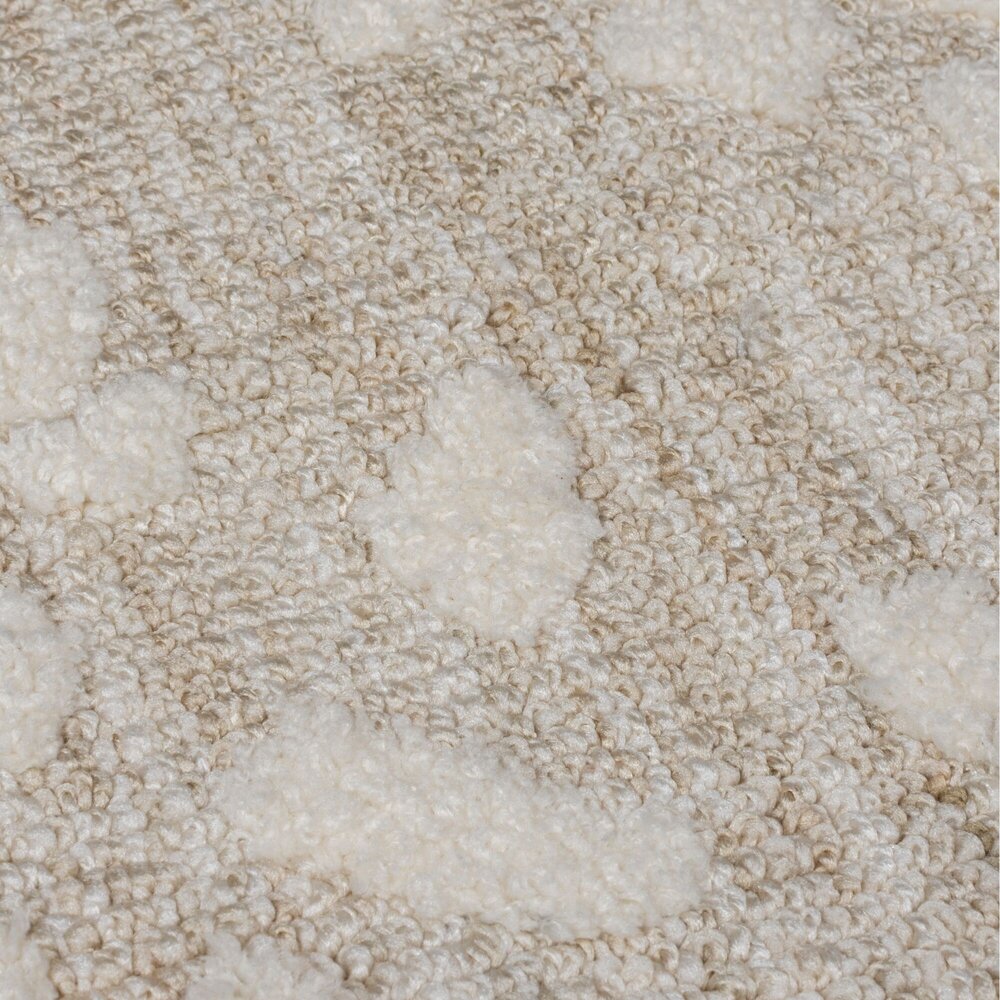 Geometrisch vloerkleed – Remy Circular Knit Crème Geometrisch vloerkleed – Remy Circular Knit Crème