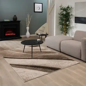 Modern vloerkleed - Lima Designer Bruin