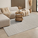 Jute Wol Katoen vloerkleed - Dhaka Naturel/Crème - 160 X 230 CM Jute Wol Katoen vloerkleed - Dhaka Naturel/Crème - 160 X 230 CM