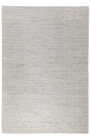 Jute Wol Katoen vloerkleed - Dhaka Naturel/Crème - 160 X 230 CM