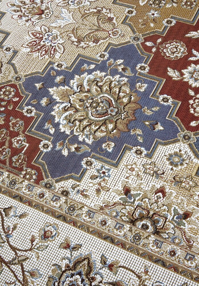 Vintage binnen- en buitenkleed - Pierre Kleurrijk - 160 X 235 CM Vintage binnen- en buitenkleed - Pierre Kleurrijk - 160 X 235 CM