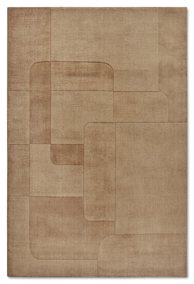 Wollen vloerkleed - Charlotte Terracotta - 190x280 cm Wollen vloerkleed - Charlotte Terracotta - 190x280 cm