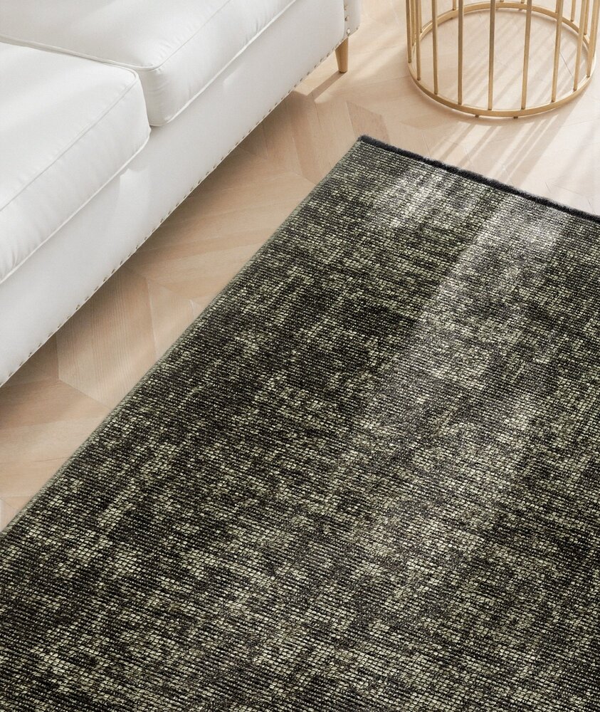 Vintage vloerkleed - Prisma Groen