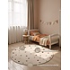 Rond kindervloerkleed - Adventures Dots Crème/Multi