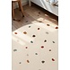 Rond kindervloerkleed - Adventures Dots Crème/Multi