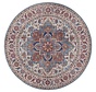 Rond vintage vloerkleed - Oriental Anthea Lichtblauw