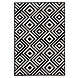 Modern vloerkleed – Capri Zwart/Wit Modern vloerkleed – Capri Zwart/Wit