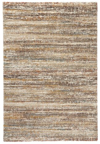 Gemêleerd vloerkleed - Granite Bruin/Multi