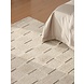 Wollen vloerkleed - Scala Blocks Crème Wollen vloerkleed - Scala Blocks Crème