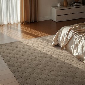 Villeroy & Boch Wollen vloerkleed - Scala Blocks Beige