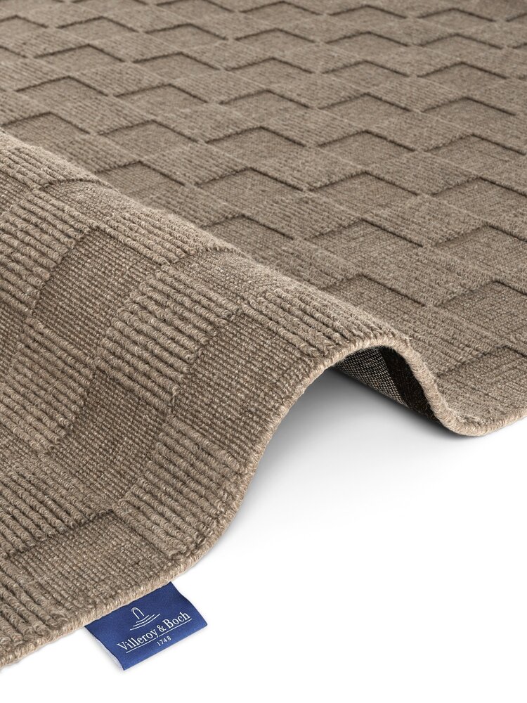 Wollen vloerkleed - Scala Blocks Beige