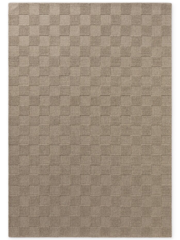Wollen vloerkleed - Scala Blocks Beige