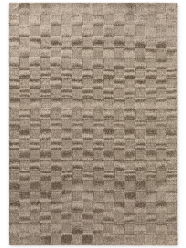 Wollen vloerkleed - Scala Blocks Beige