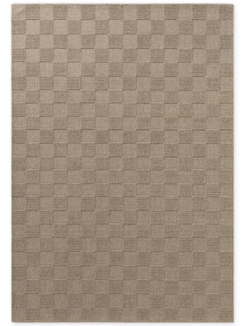 Wollen vloerkleed - Scala Blocks Beige