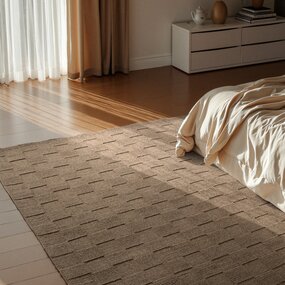 Villeroy & Boch Wollen vloerkleed - Scala Blocks Taupe