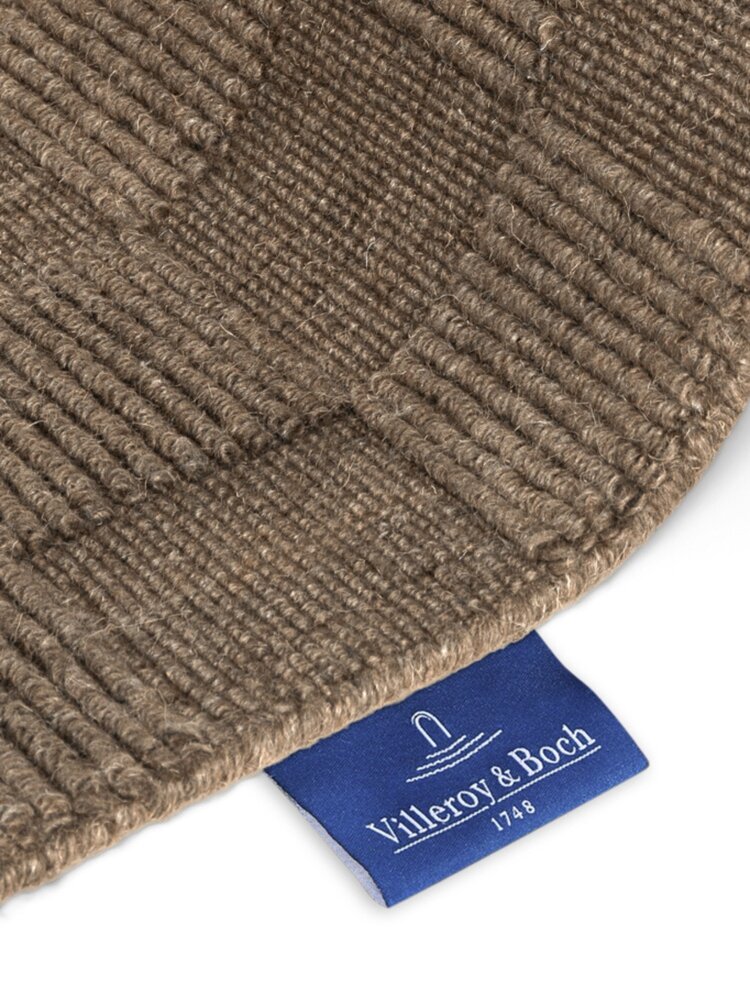 Wollen vloerkleed - Scala Blocks Taupe