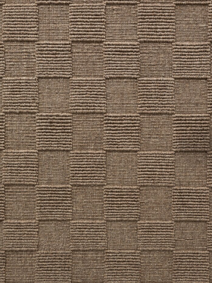 Wollen vloerkleed - Scala Blocks Taupe