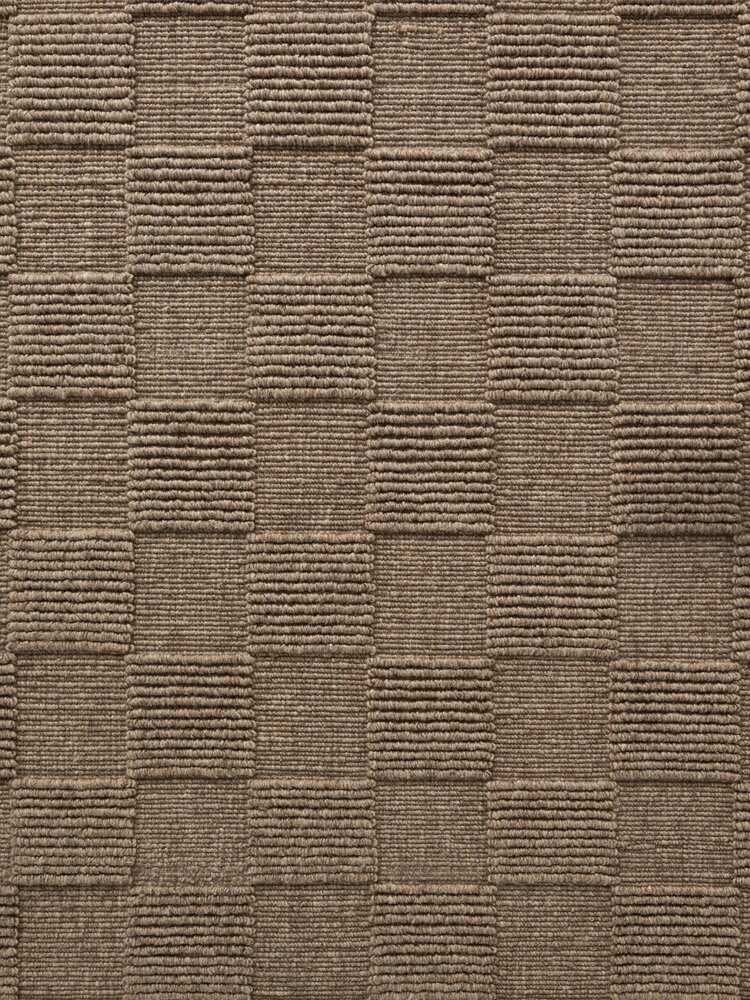 Wollen vloerkleed - Scala Blocks Taupe