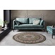 Rond klassiek vloerkleed - Parun Groen Rond klassiek vloerkleed - Parun Groen