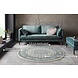 Rond klassiek vloerkleed - Parun Blauw/Crème Rond klassiek vloerkleed - Parun Blauw/Crème