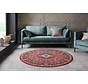 Rond klassiek vloerkleed - Isfahan Rood