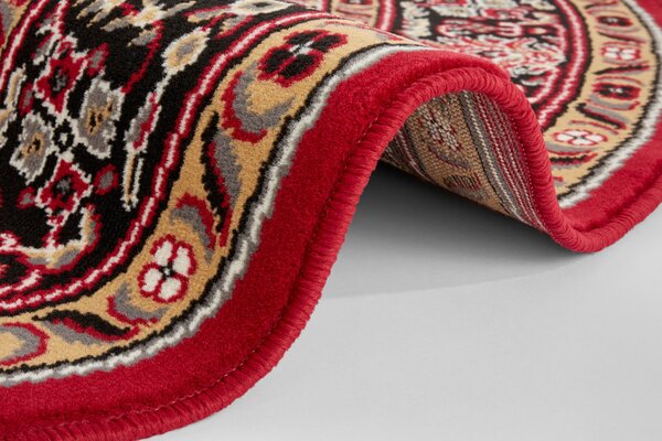 Rond klassiek vloerkleed - Isfahan Rood