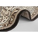 Rond klassiek vloerkleed - Isfahan Bruin/Crème Rond klassiek vloerkleed - Isfahan Bruin/Crème