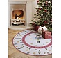 Rond Kerstmis vloerkleed - Toy’s Delight Nutcracker Limited Edition Rood/Wit