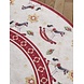 Rond Kerstmis vloerkleed - Toy’s Delight Rocking Horse Limited Edition Rood/Wit Rond Kerstmis vloerkleed - Toy’s Delight Rocking Horse Limited Edition Rood/Wit