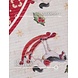 Rond Kerstmis vloerkleed - Toy’s Delight Rocking Horse Limited Edition Rood/Wit Rond Kerstmis vloerkleed - Toy’s Delight Rocking Horse Limited Edition Rood/Wit